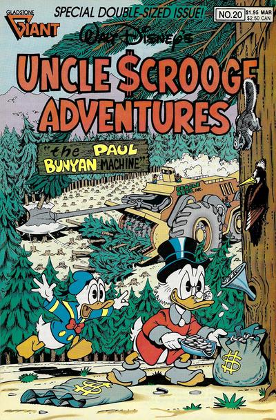 Uncle Scrooge Adventures #20 (1990) Comic Books Uncle Scrooge Adventures