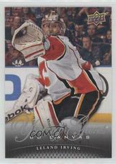 Leland Irving #C235 Hockey Cards 2011 Upper Deck Canvas Prices