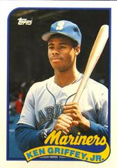 Ken Griffey Jr. #41T Baseball Cards 1989 Topps Traded Tiffany Prices