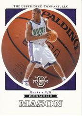 Desmond Mason Basketball Cards 2003 Upper Deck Standing O Prices