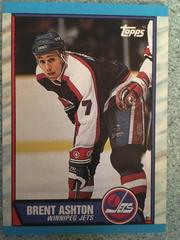 Brent Ashton #181 Hockey Cards 1989 Topps Prices