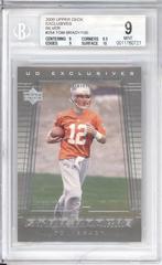 Tom Brady [Exclusives Silver] #254 Football Cards 2000 Upper Deck Prices