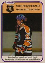 Wayne Gretzky [Record Breaker] Hockey Cards 1981 O-Pee-Chee Prices