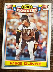 MIKE DUNNE #16 Baseball Cards 1987 Topps Glossy Rookies Prices