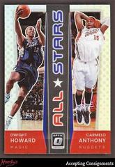 Carmelo Anthony, Dwight Howard [Holo] #18 Basketball Cards 2021 Panini Donruss Optic All Stars Prices