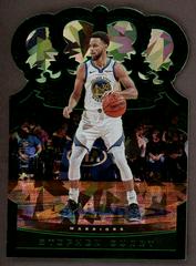 Stephen Curry [Crystal Green FOTL] Basketball Cards 2020 Panini Crown Royale Prices