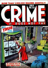Crime Does Not Pay #53 (1947) Comic Books Crime Does Not Pay Prices