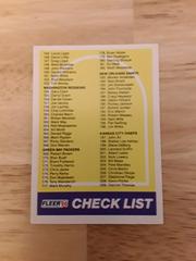 Checklist [145-274] #399 Football Cards 1990 Fleer Prices