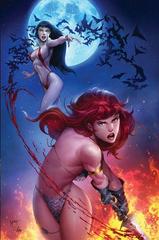 Vampirella / Red Sonja [Mychaels] #1 (2019) Comic Books Vampirella / Red Sonja Prices