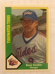 Steve Swisher Baseball Cards 1990 CMC Tidewater Tides Prices