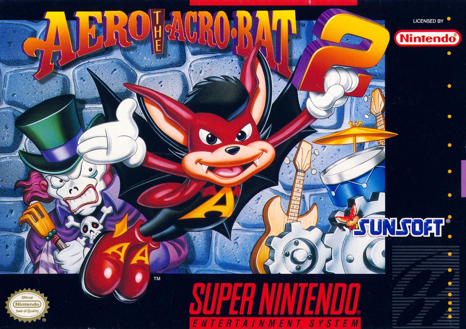 Aero the Acro-Bat 2 Super Nintendo