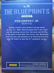Prizm Back  | Ken Griffey Jr Baseball Cards 2023 Panini Prizm The Blueprints