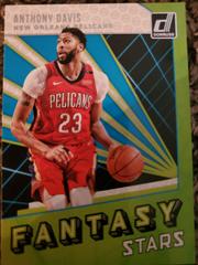 Anthony Davis Basketball Cards 2018 Panini Donruss Optic Fantasy Stars Prices