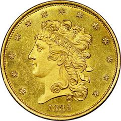 1835 Coins Classic Head Half Eagle Prices