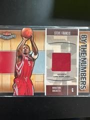 Steve Francis Basketball Cards 2003 Fleer Patchworks By the Numbers Jersey Prices