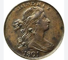 1801 Coins Draped Bust Penny Prices