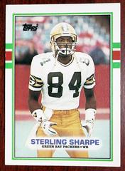 Sterling Sharpe #379 Football Cards 1989 Topps Prices