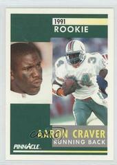 Aaron Craver #295 Football Cards 1991 Pinnacle Prices