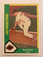 Paul Faries #14 Baseball Cards 1990 CMC Las Vegas Stars Prices