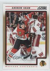 Andrew Shaw [Gold Rush] Hockey Cards 2012 Score Prices