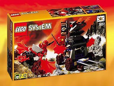 Blaze Attack #3051 LEGO Ninja