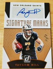 Taysom Hill [Gold] #sm-13 Football Cards 2019 Donruss Signature Marks Prices