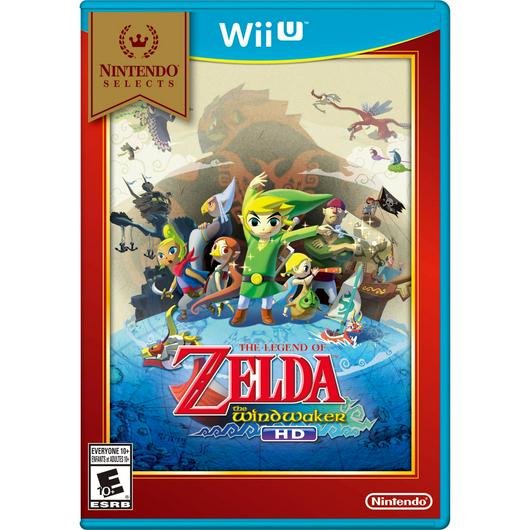 Zelda Wind Waker HD [Nintendo Selects] Cover Art