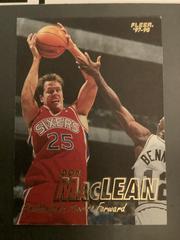 Don MacLean Basketball Cards 1997 Fleer Prices