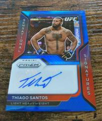 Thiago Santos [Blue] Ufc Cards 2021 Panini Prizm UFC Sensational Signatures Prices