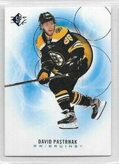 David Pastrnak [Blue] Hockey Cards 2020 SP Prices