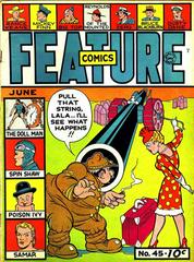 Feature Comics #45 (1941) Comic Books Feature Comics Prices