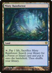 Misty Rainforest #220 Magic Zendikar Prices
