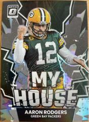 Aaron Rodgers #MH-5 Football Cards 2022 Panini Donruss Optic My House Prices