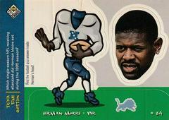 Herman Moore #M12 Football Cards 1998 Upper Deck UD Choice Mini Bobbing Head Prices