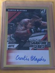 Curtis Blaydes [Gold] Ufc Cards 2022 Panini Donruss UFC Signature Series Prices