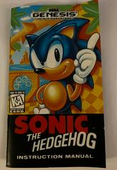 Manual | Sonic the Hedgehog [ESRB] Sega Genesis