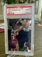 Wilt Chamberlain [Finest] #9 Basketball Cards 1996 Topps Stars Prices
