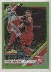 Trae Young [Lime Green] Basketball Cards 2019 Panini Donruss Optic Prices