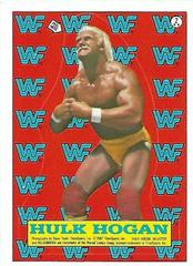 Hulk Hogan Wrestling Cards 1987 Topps WWF Stickers Prices