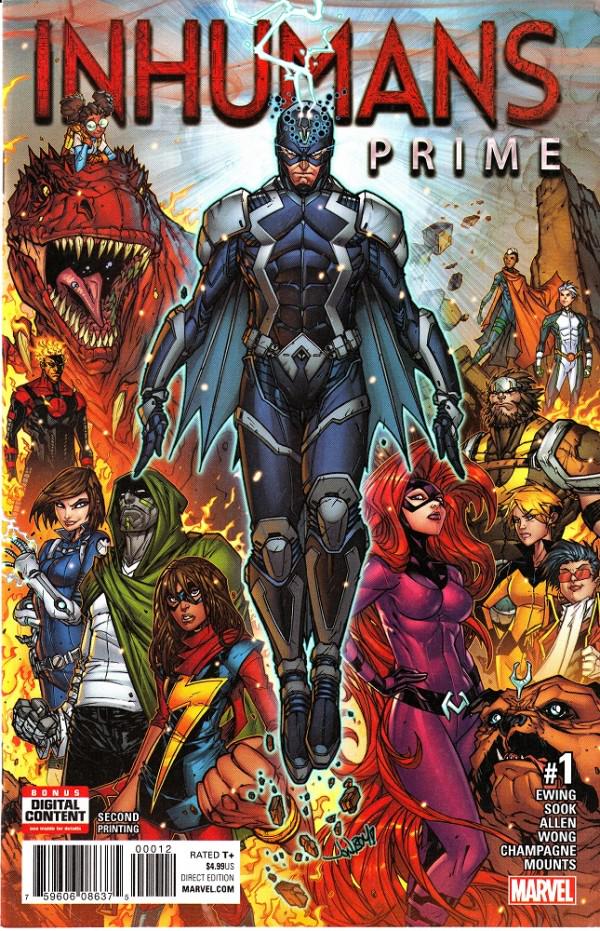 Inhumans Prime [2nd Print] #1 (2017) Comic Books Inhumans Prime