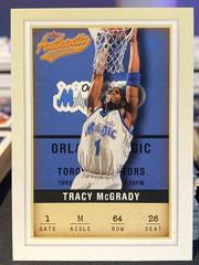 Tracy McGrady Basketball Cards 2001 Fleer Authentix Prices