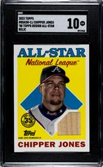 Chipper Jones #88ASR-CJ Baseball Cards 2023 Topps 1988 All Star Relics Prices