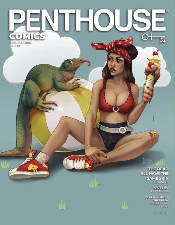 Penthouse Comics [Byrnison] #3 (2024) Comic Books Penthouse Comics