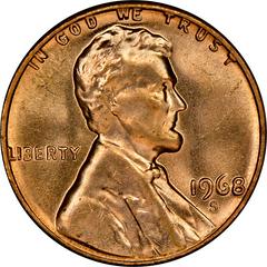 1968 S [PROOF] Coins Lincoln Memorial Penny Prices