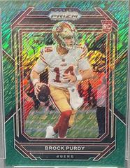 Brock Purdy [Green Shimmer] Football Cards 2022 Panini Prizm Prices