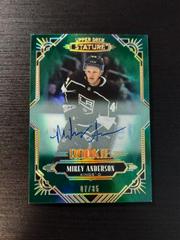 Mikey Anderson [Green Autograph] #166 Hockey Cards 2020 Upper Deck Stature Prices