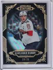 Aleksander Barkov [Black] Hockey Cards 2020 Upper Deck Stature Prices