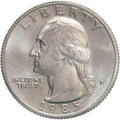 1985 P Coins Washington Quarter Prices