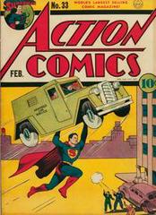 Action Comics #33 (1941) Comic Books Action Comics Prices