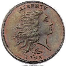 1793 [CHAIN] Coins Chain & Wreath Cent Prices